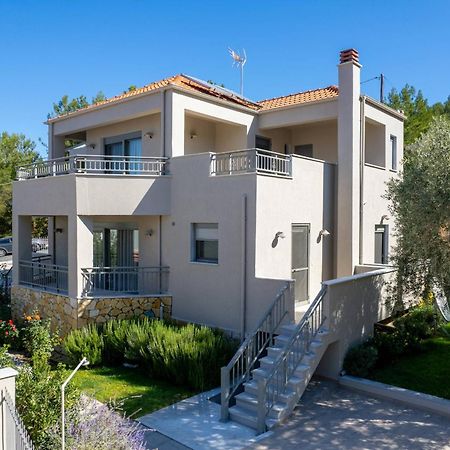 Louloudis Pool Villa Skala Rachoni  Eksteriør bilde
