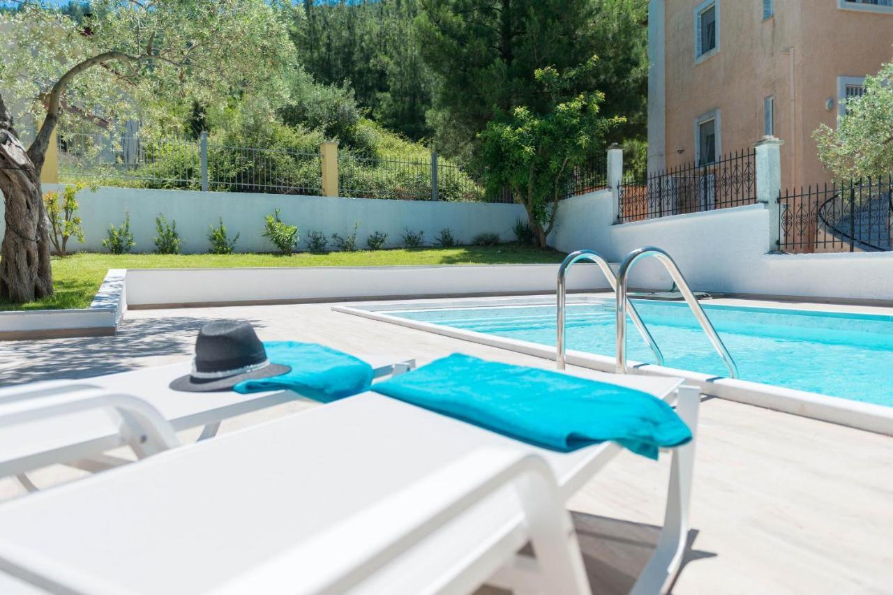 Louloudis Pool Villa Skala Rachoni  Eksteriør bilde